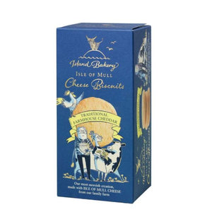 Island Bakery - Isle of Mull Cheese Biscuits Cheddar, 100g | Multiple Sizes
