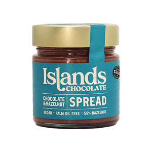 Islands Chocolate - Chocolate & Hazelnut Spread, 200g | Pack of 6