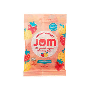 JOM - Organic Gummies, 70g | Pack of 16 | Multiple Flavours
