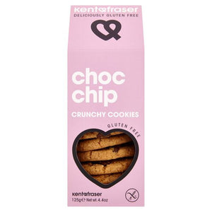 Kent & Fraser - Chocolate Chip Crunchy Cookies, 125g | Pack of 6
