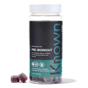 Known Nutrition - Pre-Workout Gummies, 60 Gummies