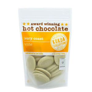 Kokoa Collection - White Hot Chocolate Ivory Coast , 210g | Pack of 6