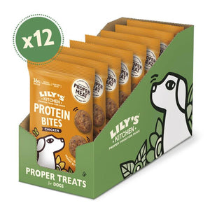 Lily's Kitchen - Dog Chicken Protein Bites, 40g | Pack of 12