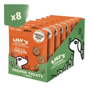 Lily's Kitchen - Dog Chomp Away Chicken Bites, 70g | Pack of 8