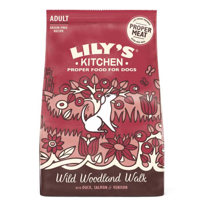 Lily's Kitchen - Dry Dog Food Venison & Duck, 2.5kg  Pack of 4