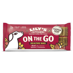 Lily's Kitchen - Kitchen On the Go Bars for Dogs 2pk, 40g | Pack of 16 | Multiple Flavours