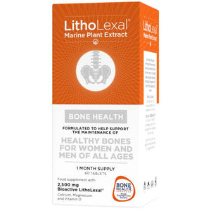LithoLexal - Bone Health Tablets, Pack of 60