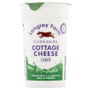 Longley Farm - Chive Cottage Cheese, 250g