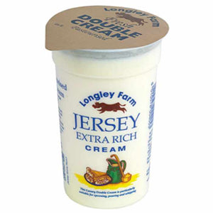 Longley Farm - Extra Rich Jersey Double Cream, 250ml