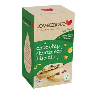 Lovemore - Choc Chip Shortbread, 150g