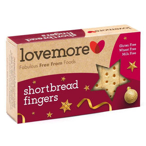 Lovemore - Xmas Shortbread Fingers, 125g