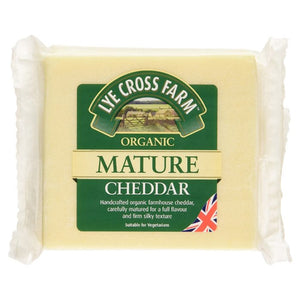 Lye Cross Farm - Cheddar Organic, 245g | Multiple Strengths