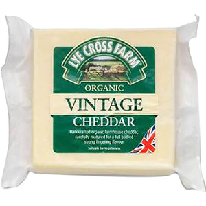 Lye Cross Farm - Organic Vintage Cheddar, 245g