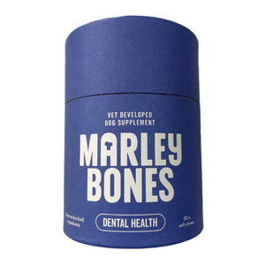 Marleybones - Dental Supplement Soft-Baked Chews, 90g | Pack of 6
