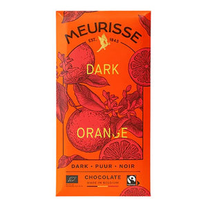 Meurisse - Dark chocolate with Orange, 100g | Pack of 15