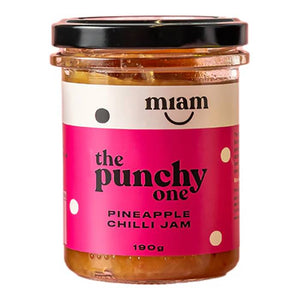 Miam Jars - The Punchy One Pineapple Chilli Relish, 190g | Pack of 6