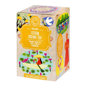 Ministry of Tea - Organic Citron Oolong Tea, 20 Bags