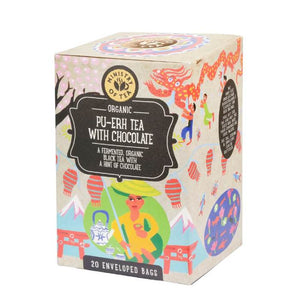 Ministry of Tea - Organic Pu Erh Tea with Chocolate, 20 Bags