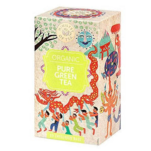 Ministry of Tea - Organic Green Tea, 20 Bags | Multiple Flavours