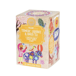 Ministry of Tea - Organic Turmeric, Liquorice, Ginger, 20 Bags