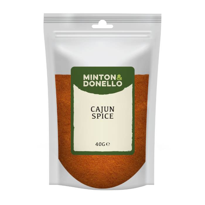 Minton & Donello - Cajun Spice, 40g  Pack of 10