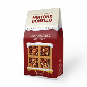 Minton & Donello - Caramelised Nut Mix, 200g | Pack of 10