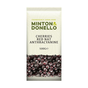 Minton & Donello - Cherries Red Nat Anthracyanine, 500g | Pack of 6