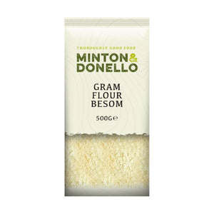 Minton & Donello - Gram Flour Besom, 500g | Pack of 6