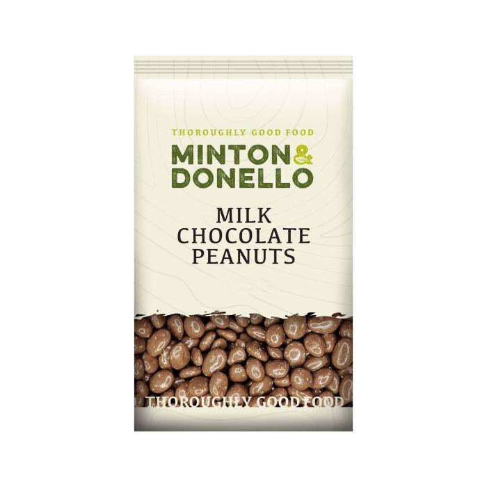 Minton & Donello - Milk Chocolate Peanuts, 500g -  Pack of 6