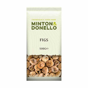 Minton & Donello - Organic Figs, 500g | Pack of 6