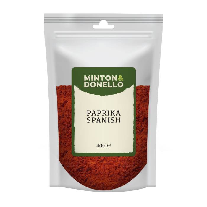 Minton & Donello - Paprika Spanish, 40g  Pack of 10