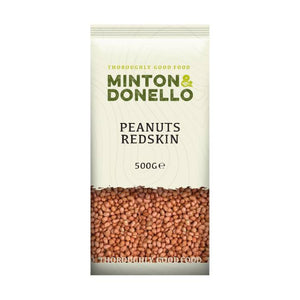 Minton & Donello - Redskin Peanuts, 500g | Pack of 6
