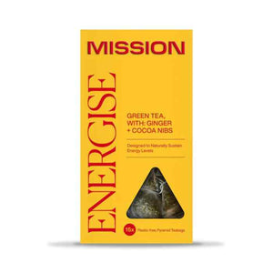 Mission - Energise Green Tea, 15 Bags