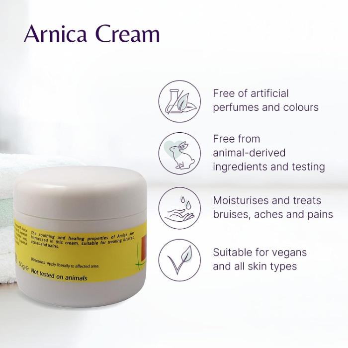 Mistrys - Arnica Cream, 50g - back