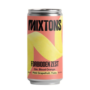Mixtons Cocktails - Forbidden Zest 8%, 200ml | Pack of 12