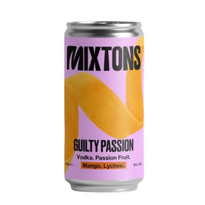 Mixtons Cocktails - Guilty Passion 8%, 200ml | Pack of 12