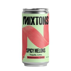Mixtons Cocktails - Spicy Melons 8%, 200ml | Pack of 12