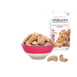 Mr Filberts - Chicago-style Sweet & Salty Cashews, 100g | Pack of 12