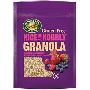 Natures Path - Organic Gluten-Free Strawberry & Raspberry Granola, 300g