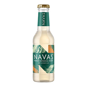 Navas Drinks - Dry Ginger Ale, 200ml | Pack of 24