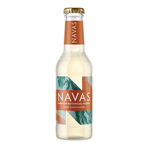 Navas Drinks - Fiery Ginger Beer, 200ml | Pack of 24