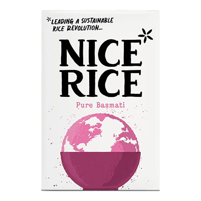 Nice Rice - Pure Basmati, 1Kg - Pack of 6