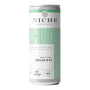 Niche Cocktails - Matcha Mojito, 250ml | Pack of 12