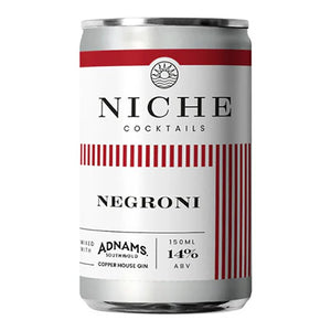 Niche Cocktails - Negroni, 150ml | Pack of 12