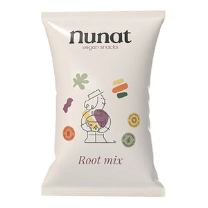 Nunat - Root Mix Vegan Snacks, 90g | Pack of 21
