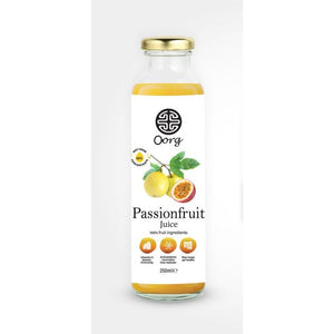 OORG - Natural Passionfruit Juice, 250ml | Pack of 6