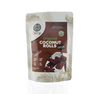 OORG - Organic Coconut Rolls Chocolate, 100g