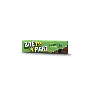 Oxfam Fair Trade - Bite to Fight Choc Brazil Nuts, 47g | Pack of 35