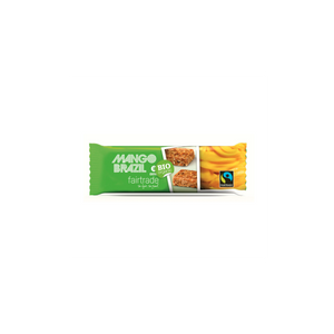 Oxfam Fair Trade - Organic Mango Brazil Nut Bar, 40g | Pack of 28