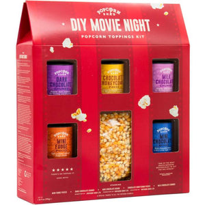 Popcorn Shed - DIY Movie Night Popcorn Toppings Kit, 704g | Pack of 6